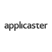 Applicaster brand logo text in gray.