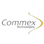 Commex Mind logo with stylized arrow design
