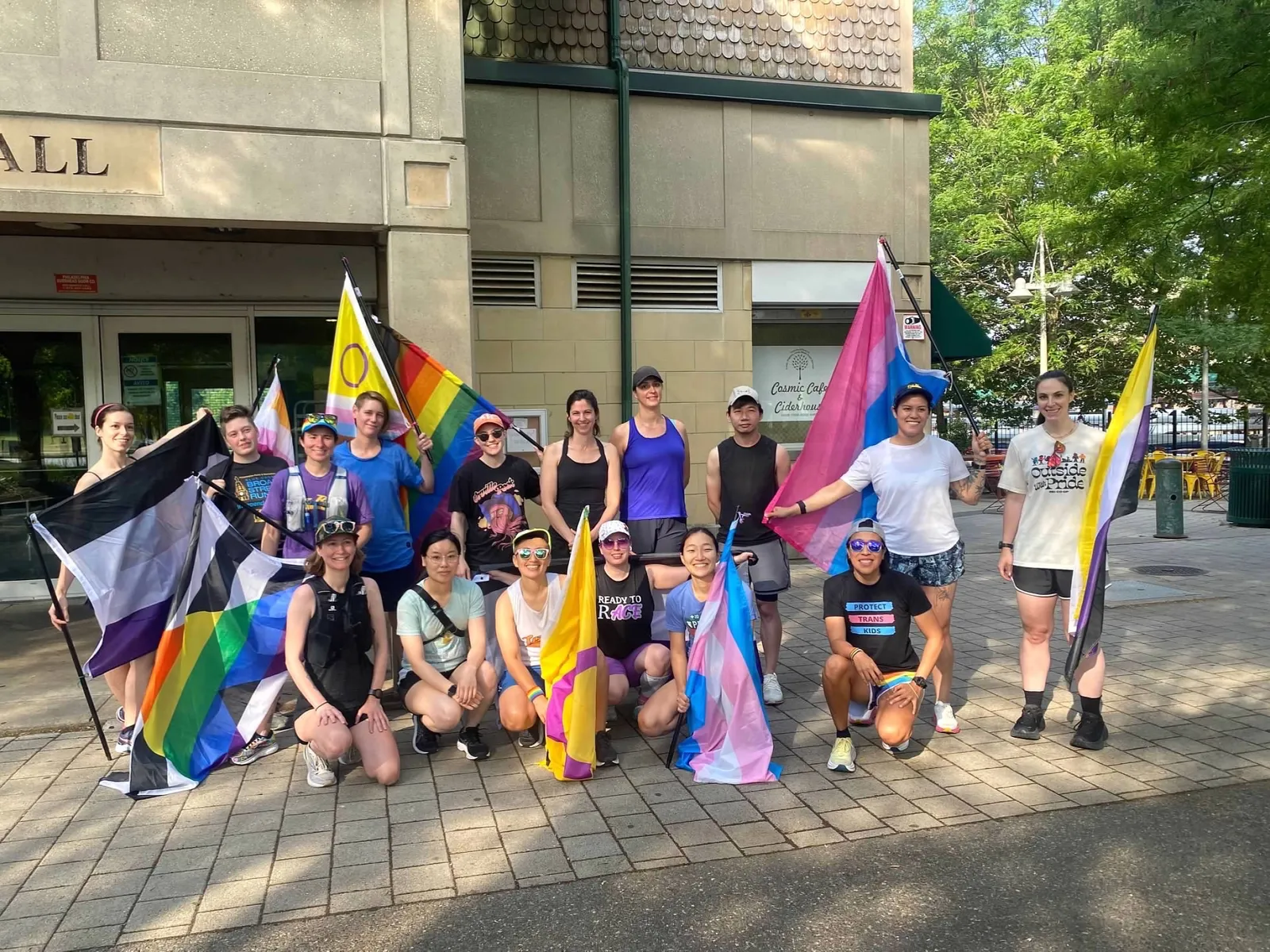 Lez Run group photo