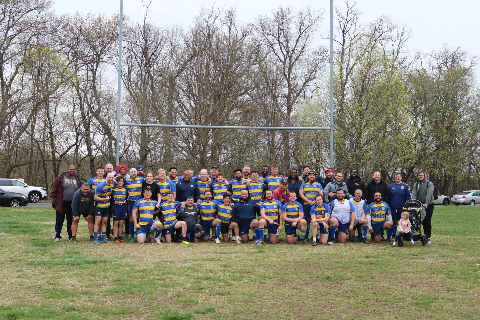 Philly Gryphons Rugby group photo