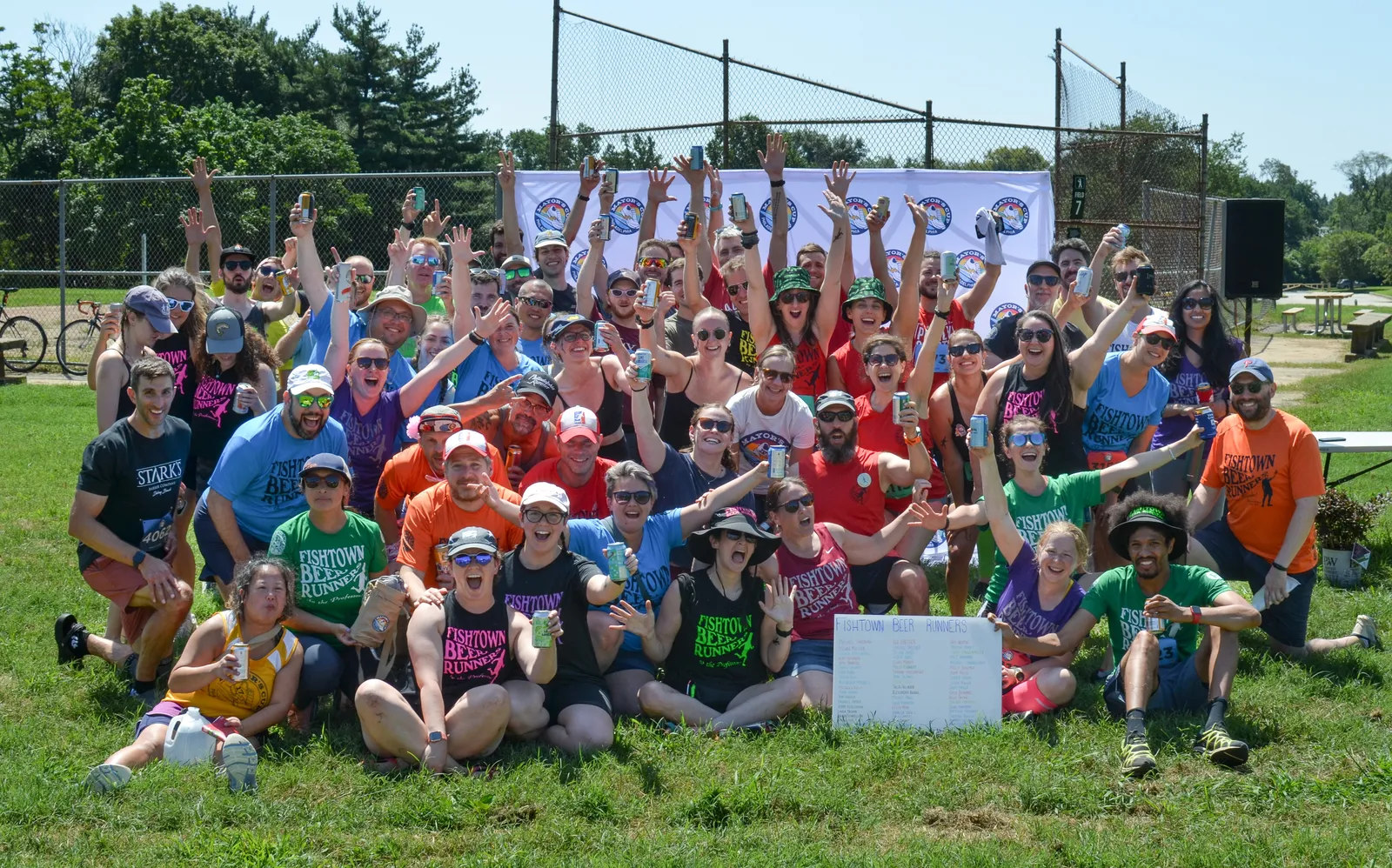 Fishtown Beer Runners group photo