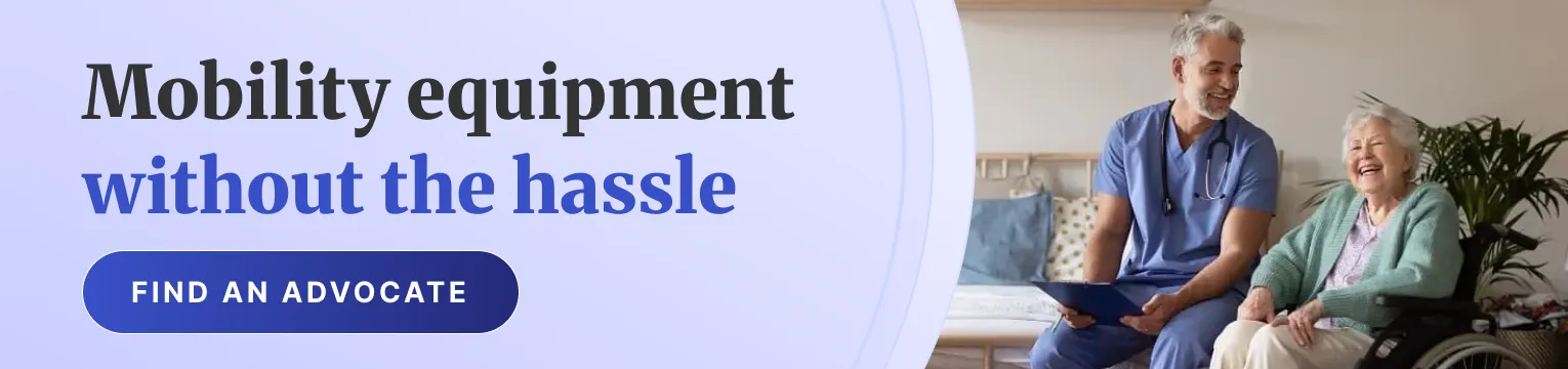 Mobility equipment without the hassle