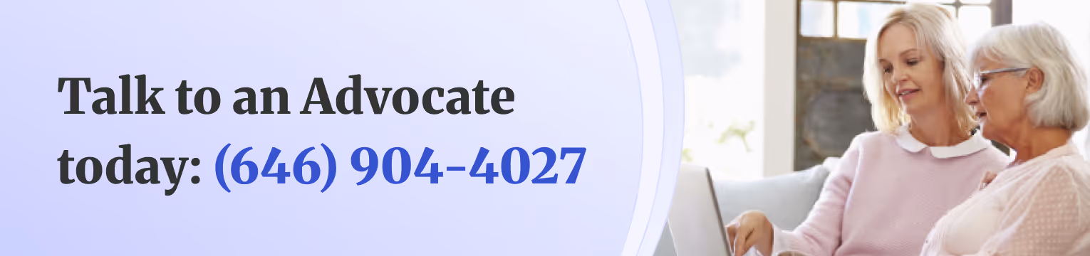 Talk to an advocate today: (646) 904-4027