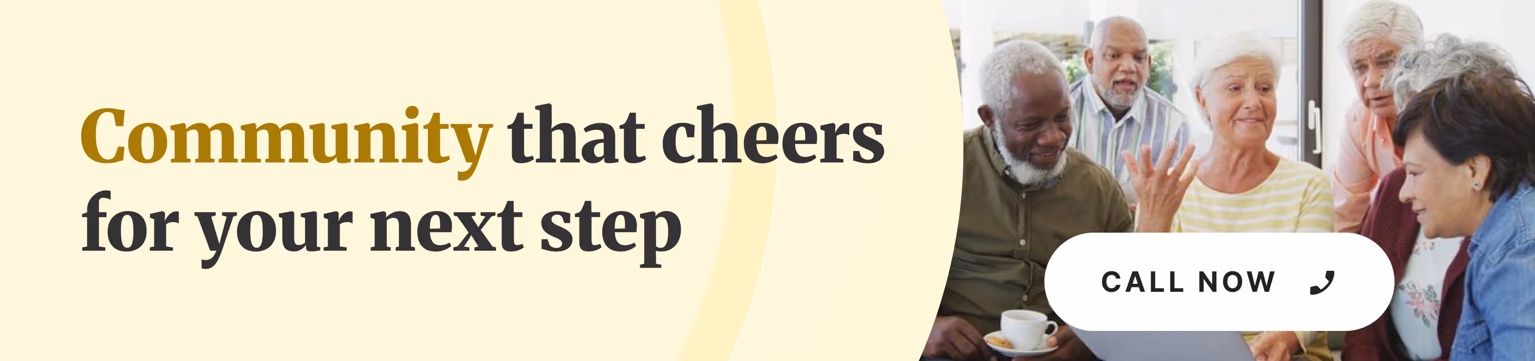 Community that cheers for your next steps