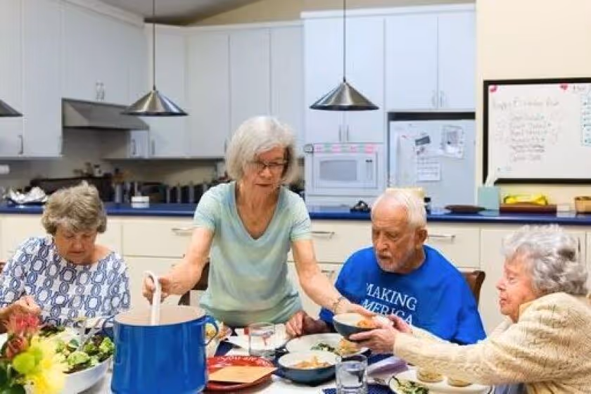 PACE programs and grocery or nutrition support for people aging in place