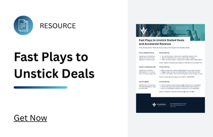 An image for a downloadable asset from Sparkwell Advisory for fast plays to unlock stuck deals.