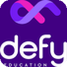 Logotipo de Defy Education, cliente de Estudio Talamo