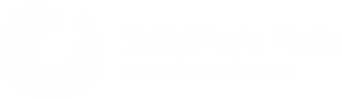 Sint maria Halle logo wit