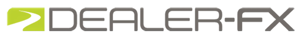 Dealer-FX company logo with a stylized green road symbol.