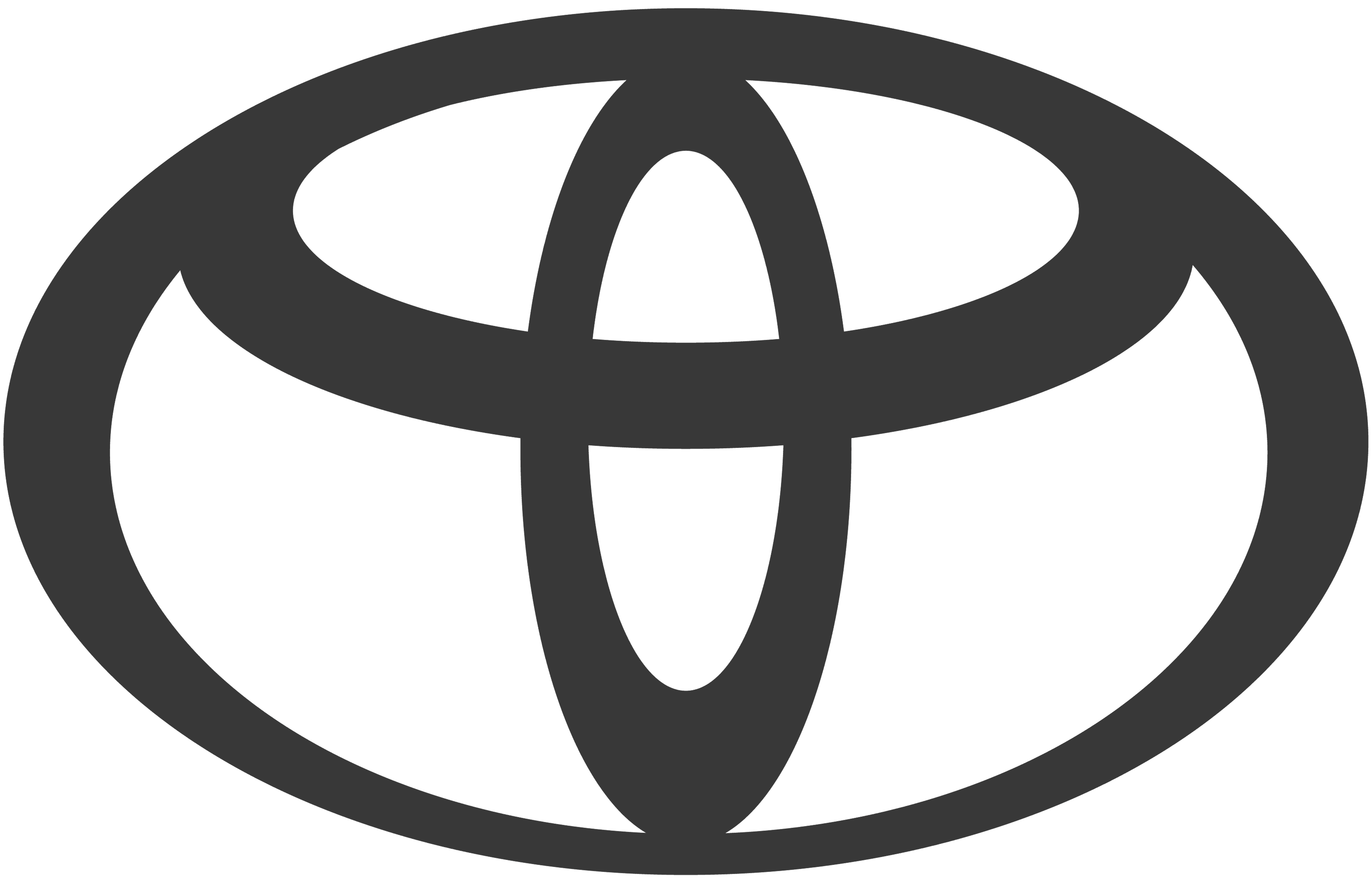 Toyota Logo in Black