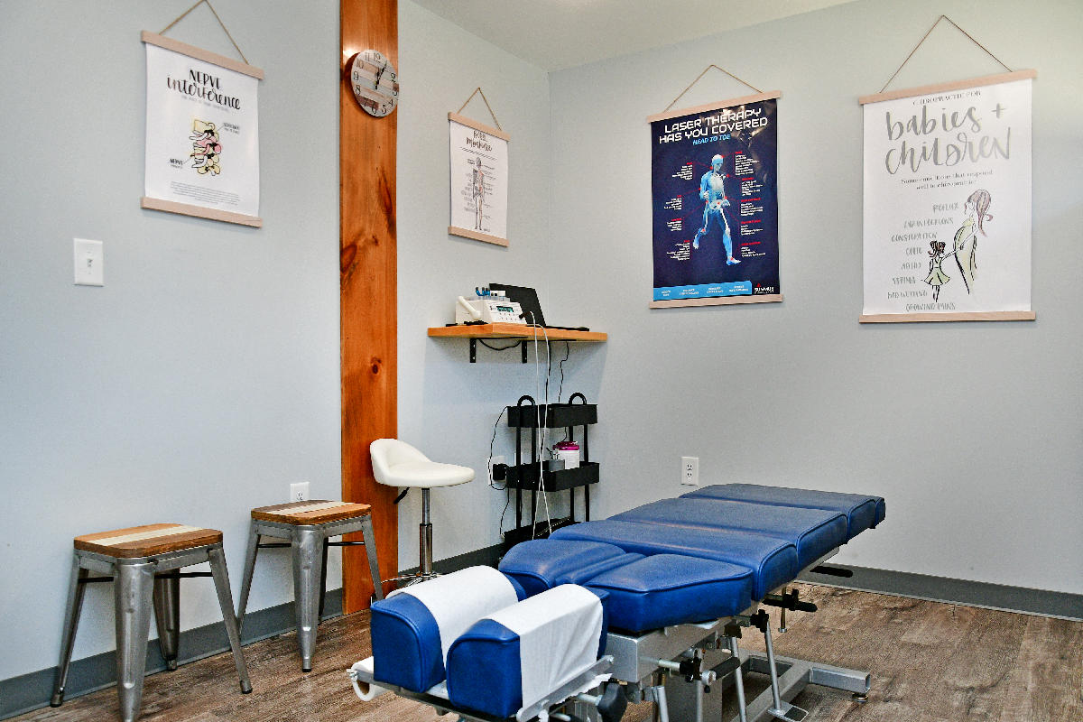 inside of Highlands Chiropractic