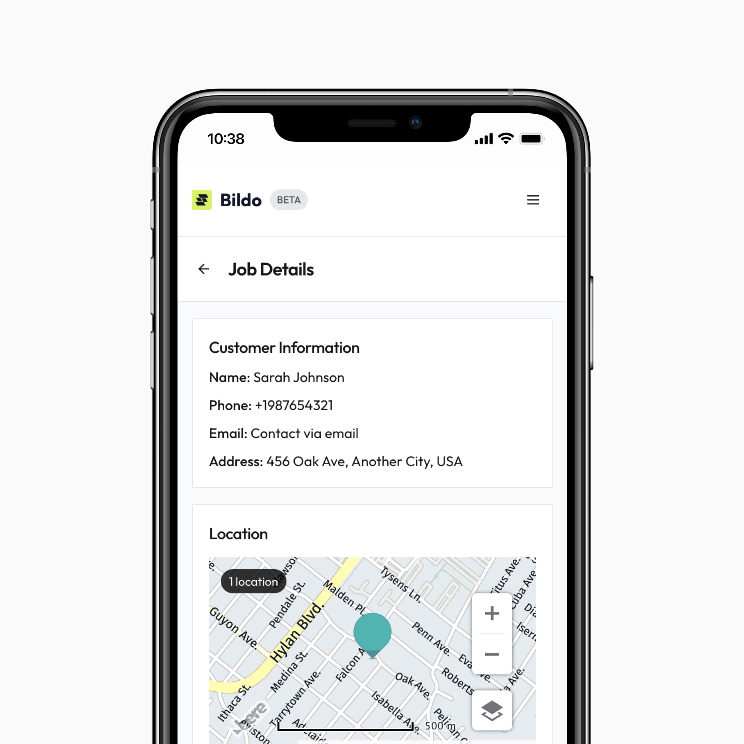 Personalised quote for Bildo, the job management software for tradesmen