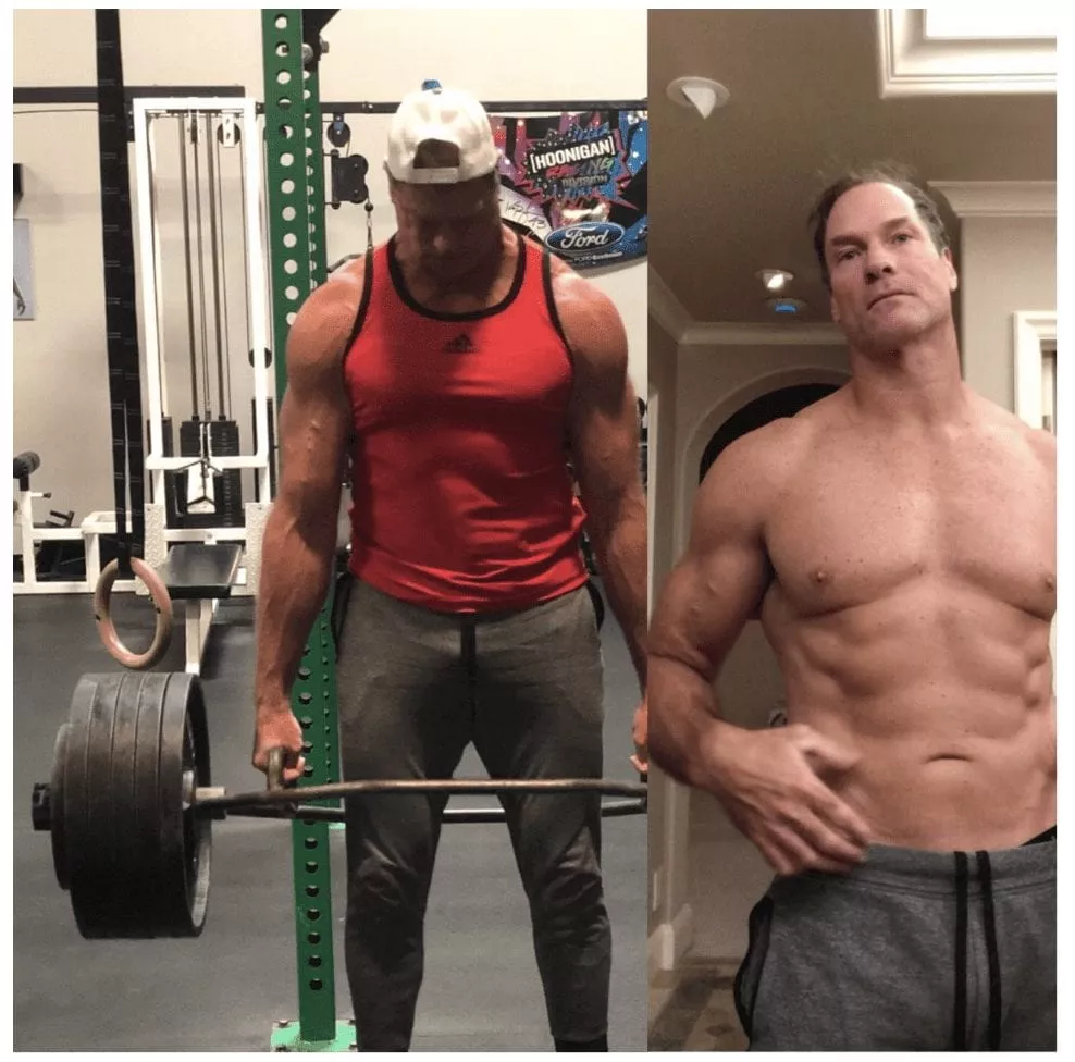 shawn baker lifting weights