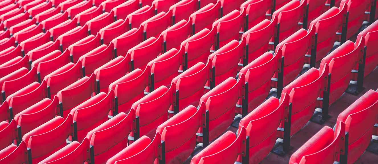 Empty Stadium seats