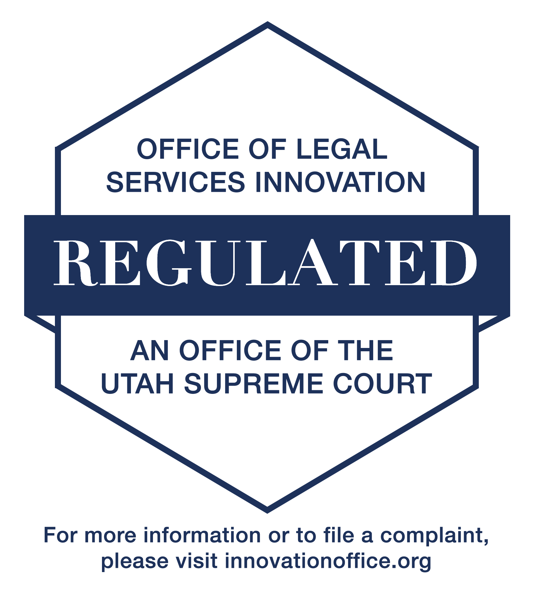 Badge from the Office of Legal Services Innovation.