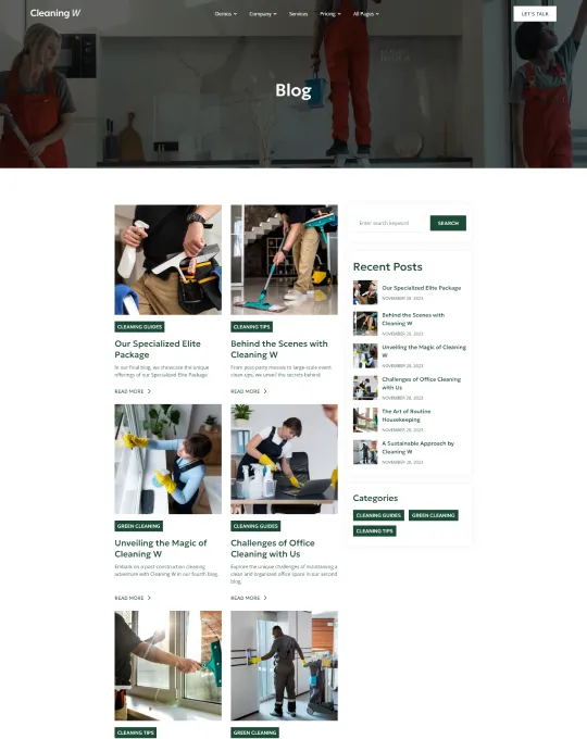 Blog -Screenshot