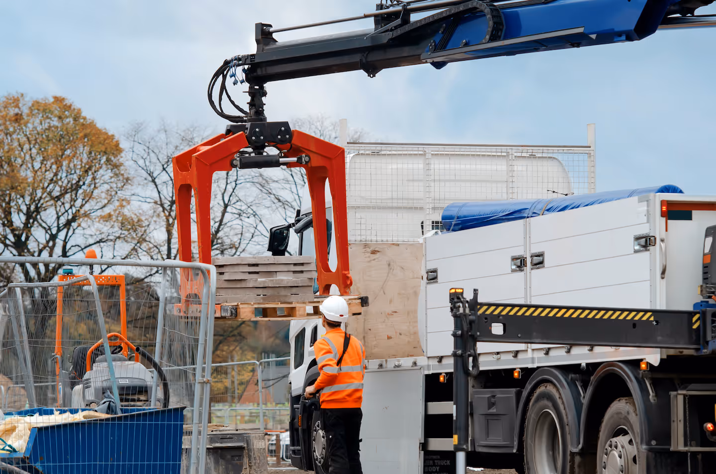 LMC in action at building site