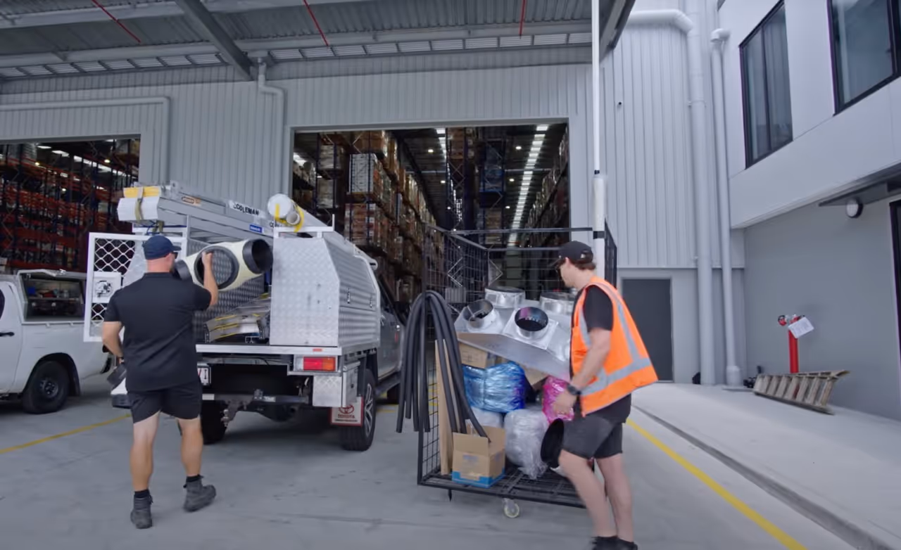 Polyaire HVAC distribution image