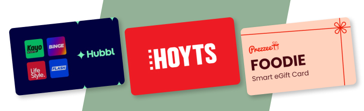 Prezzee Movie and Foodie eGift Card