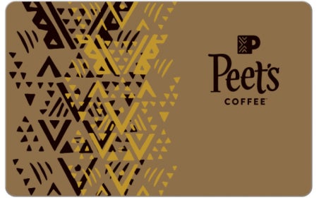Peet’s Coffee & Tea eGift Card