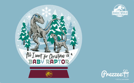 Jurassic Baby Raptor Smart eGift Card