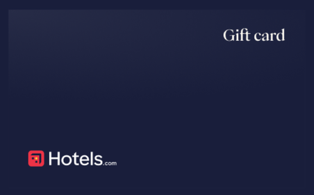 Carte-cadeau électronique Hotels.com