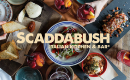 Scaddabush Italian Kitchen + Bar eGift Card