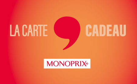 Carte-cadeau électronique MONOPRIX