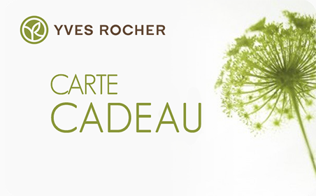 Carte-cadeau électronique Yves Rocher
