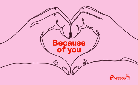 Because of you Smart eGift Card