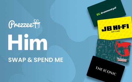 Prezzee For Him Smart eGift Card