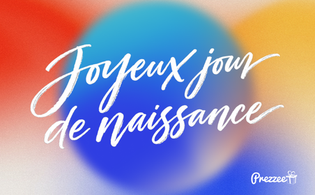 Carte-cadeau Happy Birthday