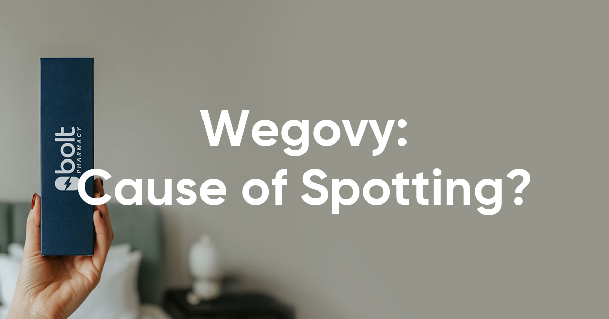 does wegovy cause spotting