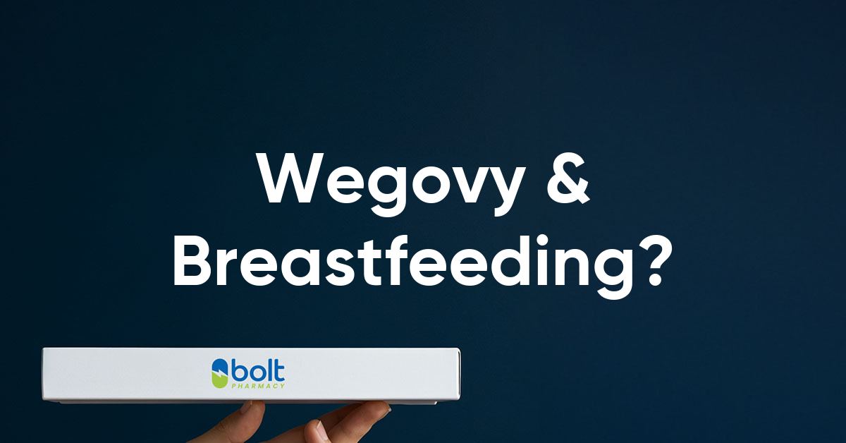 can you take wegovy while breastfeeding