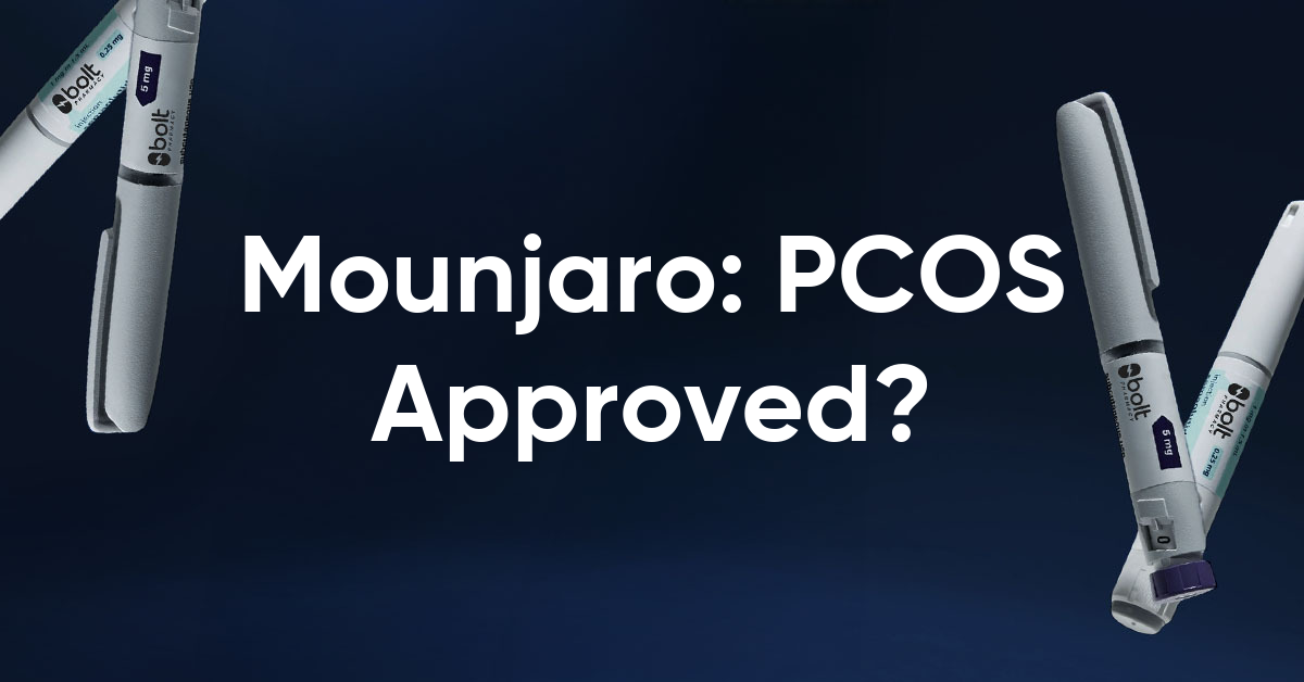 is mounjaro approved for pcos