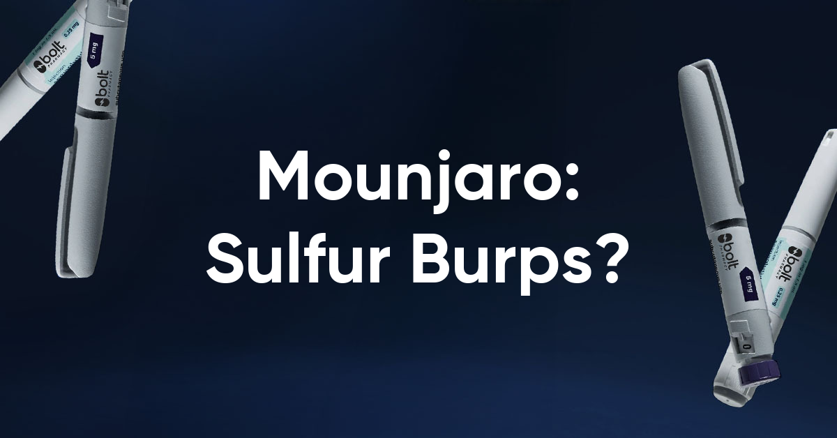 does mounjaro cause sulfur burps