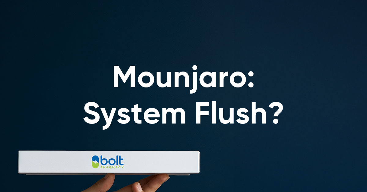 can mounjaro be flush to your system