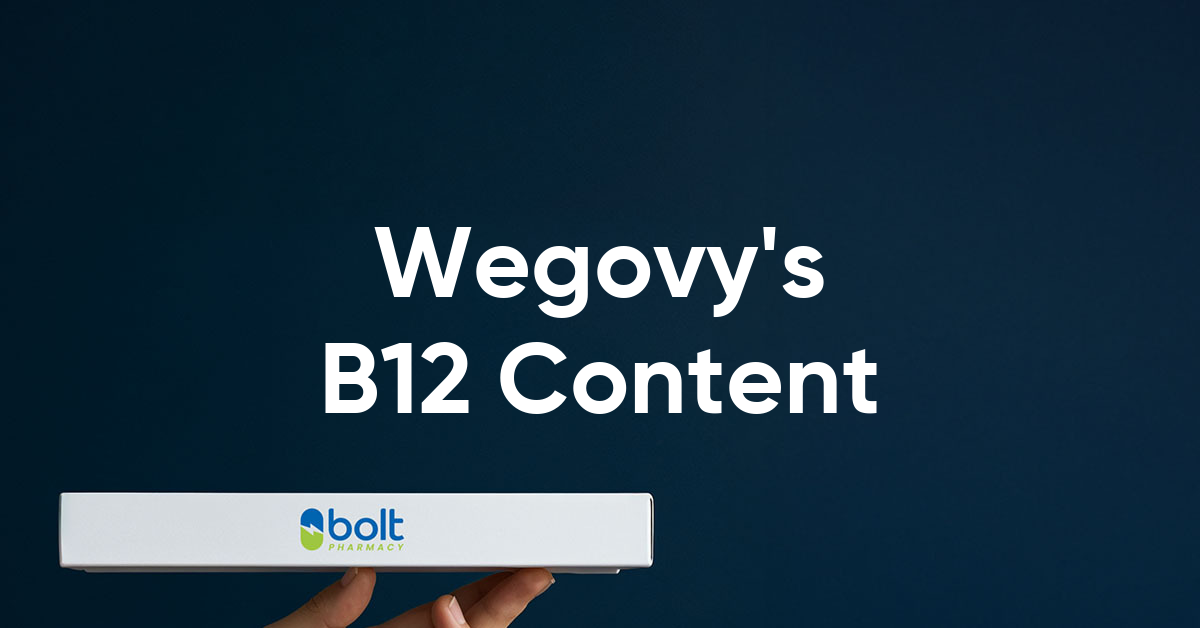 does wegovy have b12 in it