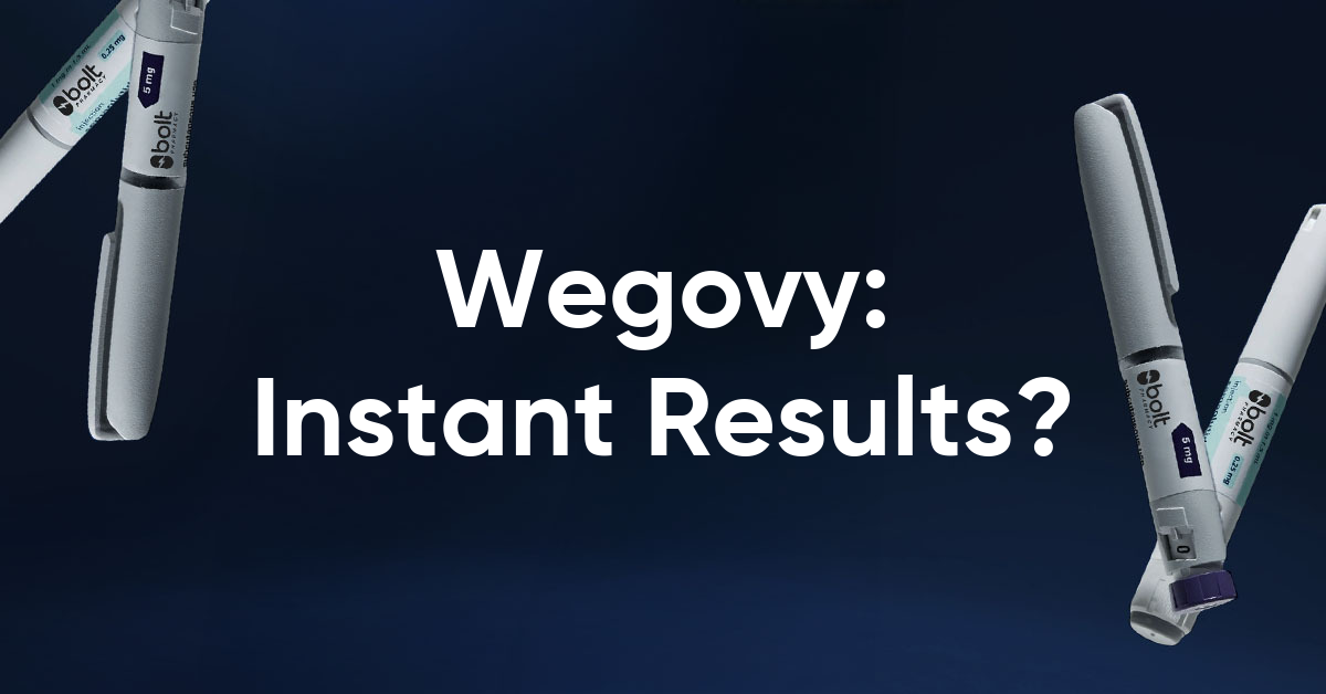 does wegovy work immediately