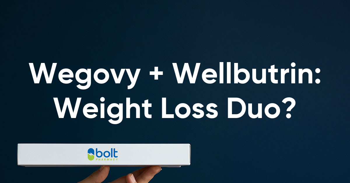 can you take wegovy and wellbutrin together