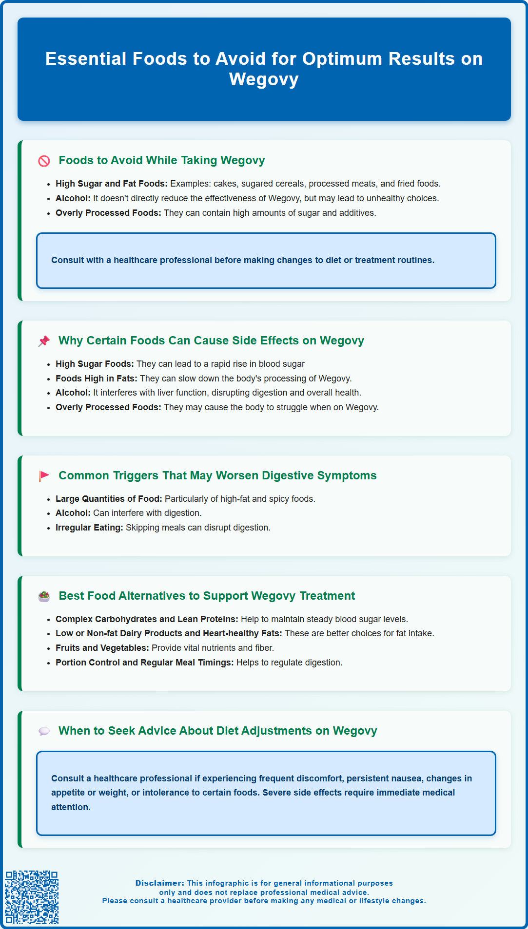 foods to avoid while on wegovy