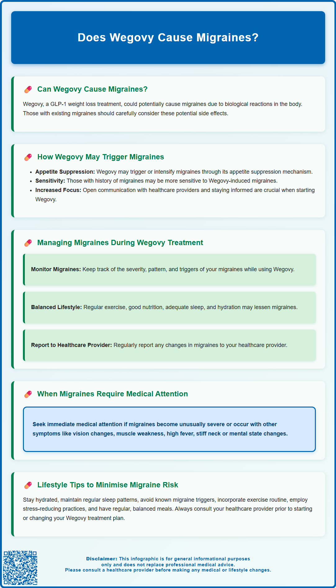 does wegovy cause migraines