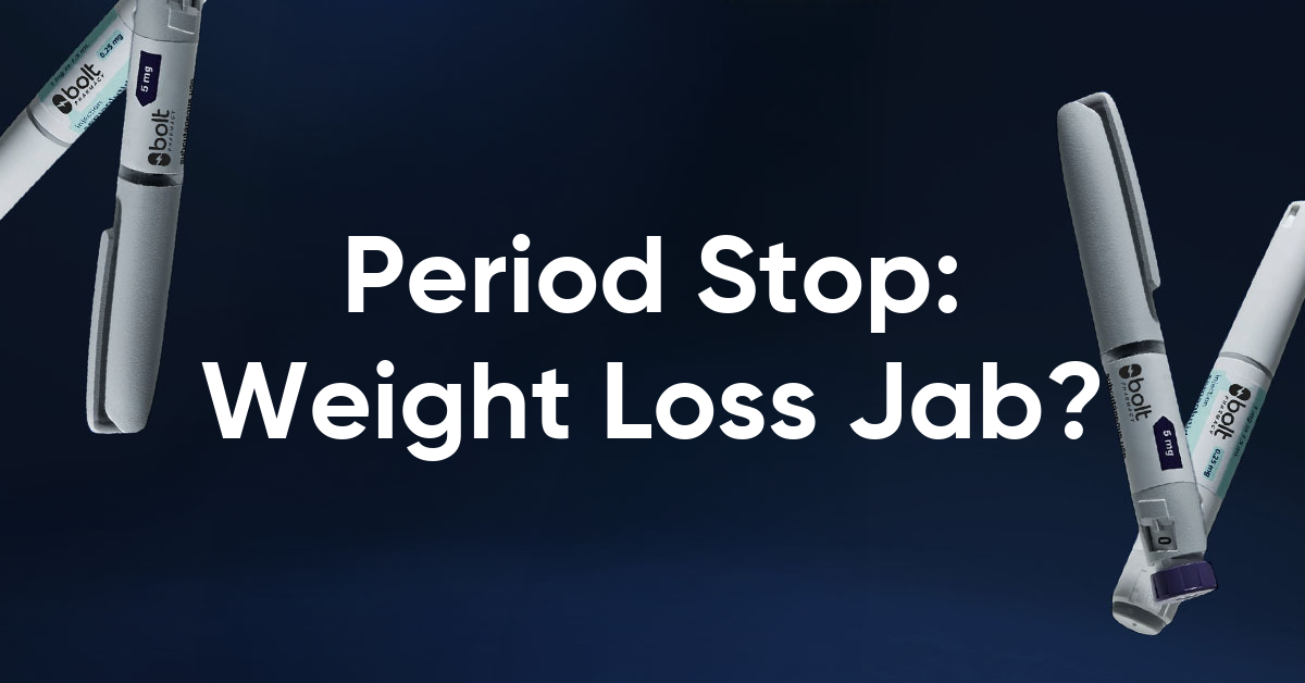 can weight loss injections stop your period