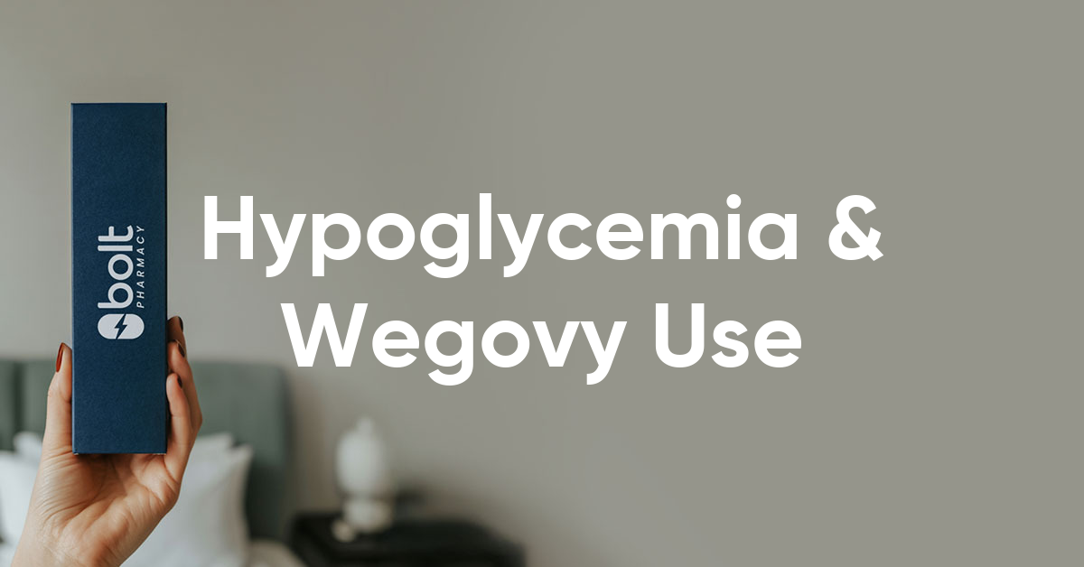 can you take wegovy if you have hypoglycemia