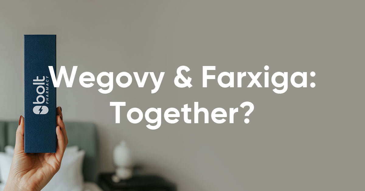 can you take wegovy and farxiga together