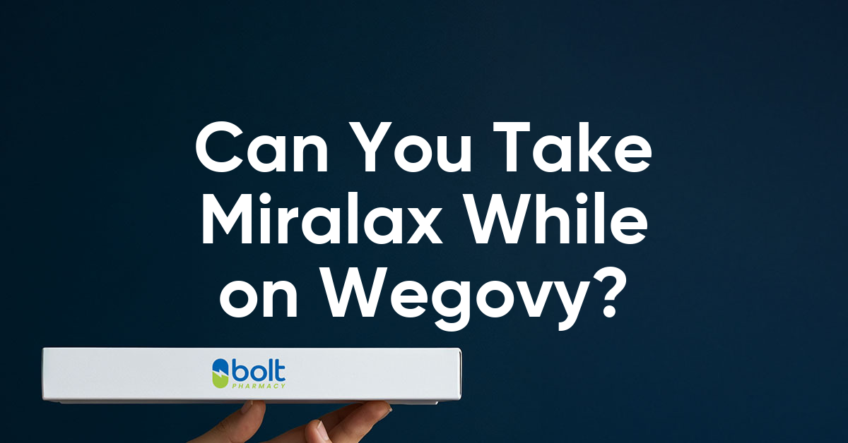 can you take miralax while on wegovy