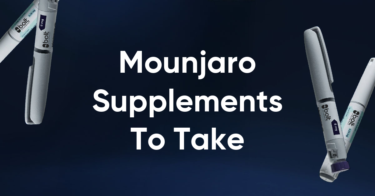 mounjaro what supplements to take