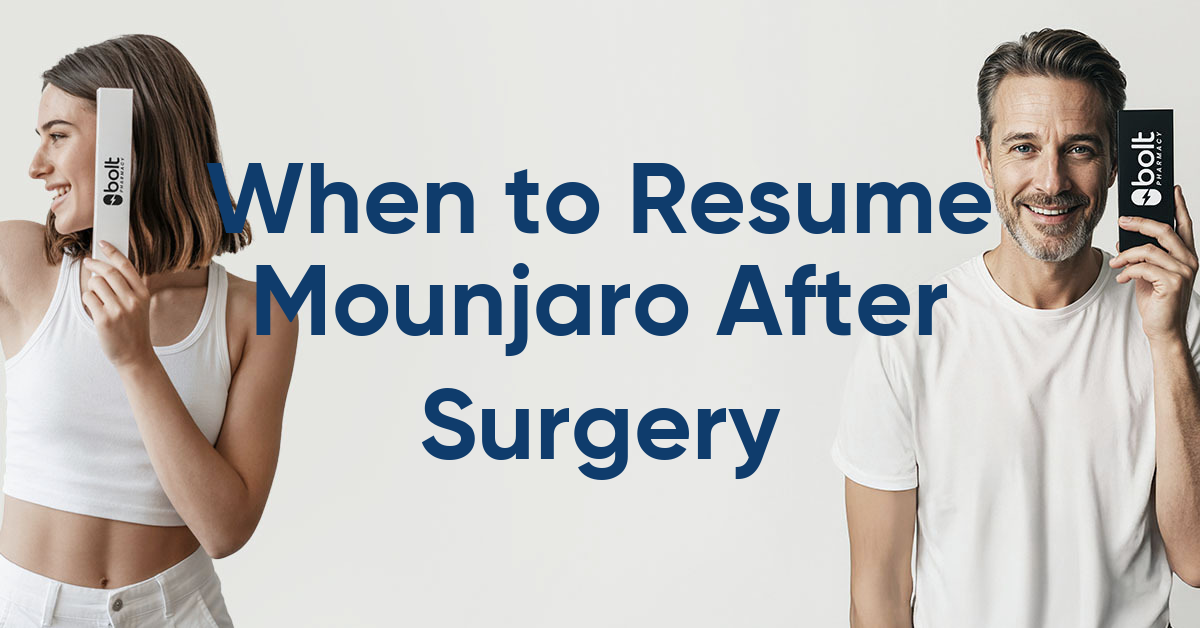 when to resume mounjaro after surgery