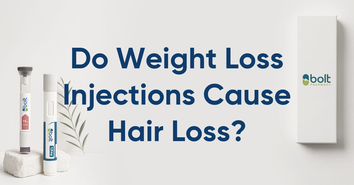 do weight loss injections cause hair loss