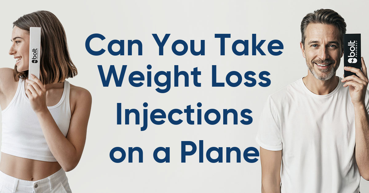 can you take weight loss injections on a plane